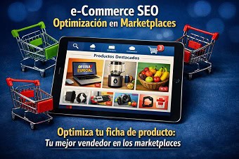 Optimización de SEO para eCommerce en marketplaces como Amazon o Mercado Libre.