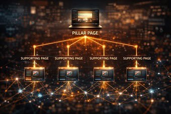 Diagrama de una estructura de silo para SEO Técnico.