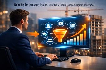 Un estratega de marketing dibujando un embudo de conversión en una pizarra, representando el SMO para SaaS.