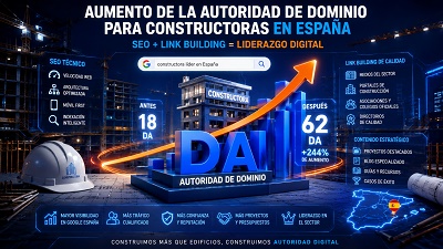 autoridad-dominio-constructora-digital Aumento de la autoridad de dominio para constructoras en España mediante SEO y link building.