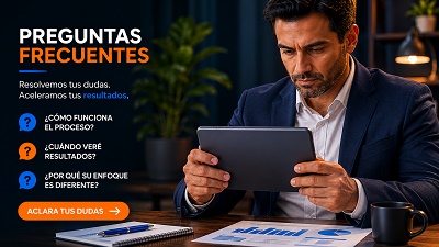 Analisis-Crecimiento-Negocio Hombre de negocios analizando un gráfico de crecimiento en una tableta, representando el aumento de la conversión web.