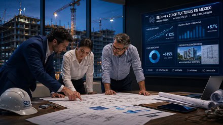 Planificación estratégica de proyecto de construcción, SEO para empresas de construcción en México.